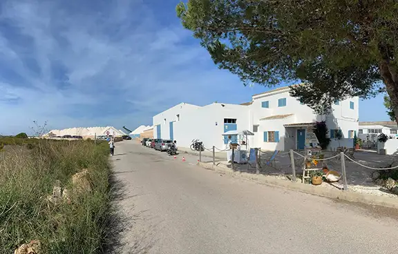 Salzfelder der Salinas d’Es Trenc