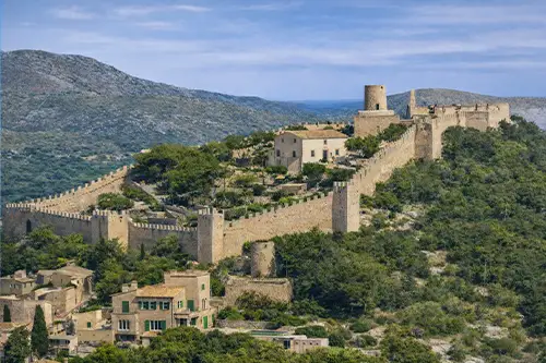 Castell de Capdepera Mallorca Burg Aussichtspunkt Panorama Ostküste Meer Berge