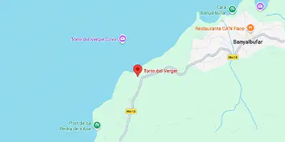 Torre des Verger - Lage