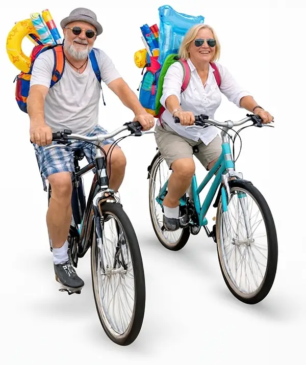 Mit dem Fahrrad entlang der Playa de Palma