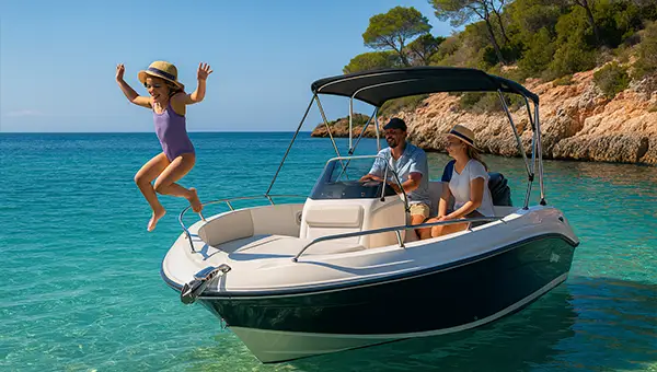 Motorboot mit Bootsführerschein Playa de Palma Motorboot mit Bootsführerschein Playa de Palma