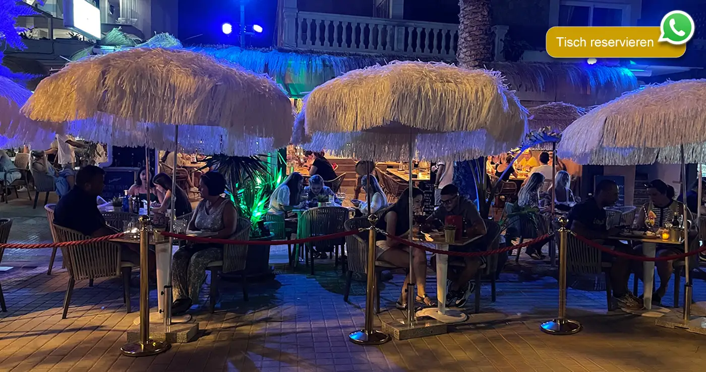 Al Faro Beach Restaurant an der Playa de Palma mit Steaks, Austern und Meerblick