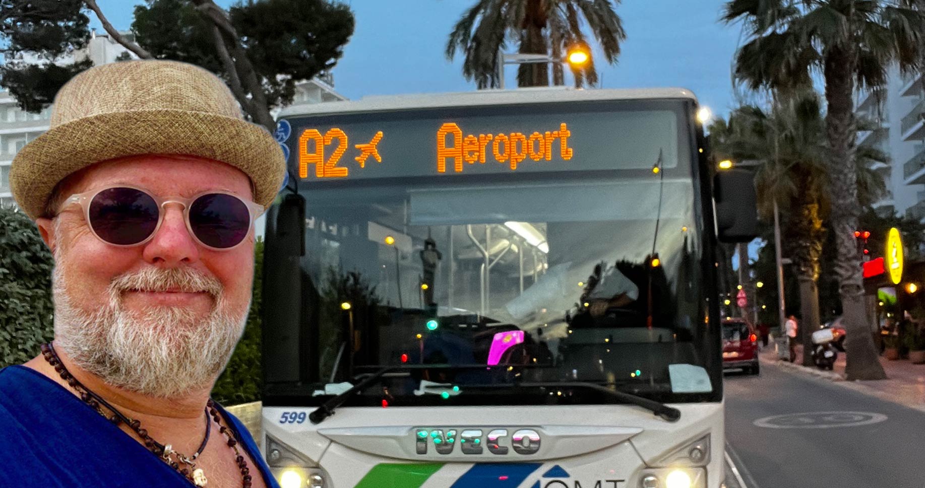 Busverbindung A2 El Arenal Playa de Palma zum Flughafen Palma
