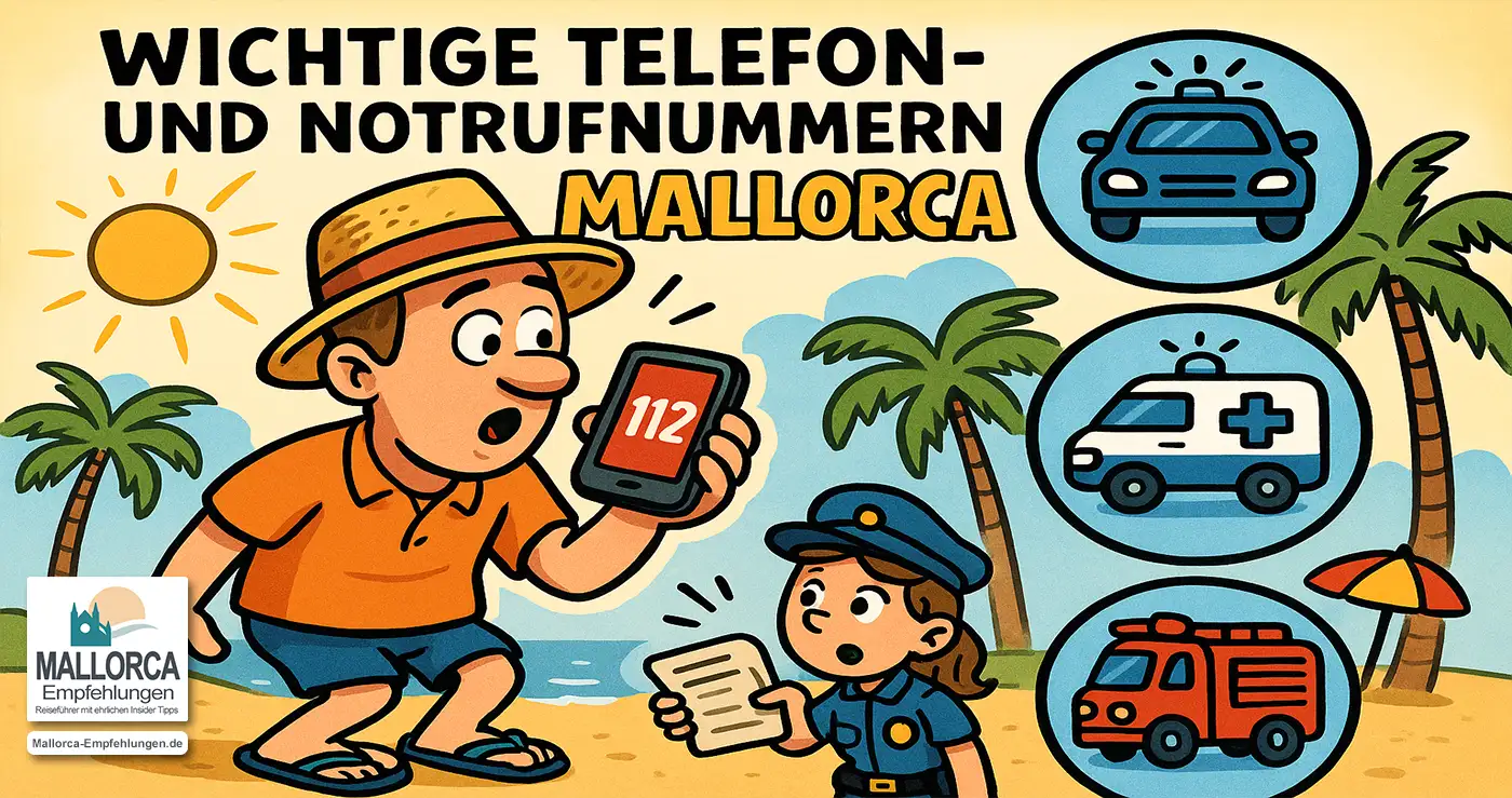 Notrufnummern Mallorca – Polizei, Feuerwehr, medizinischer Notruf