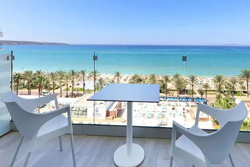 Iberostar Waves Bahia de Palma Adults Only Hotel mit Meerblick und Infinitypool