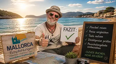 Fazit Mallorca Urlaub günstig buchen Tipps Übersicht