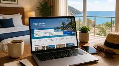 Hotelplattformen Mallorca vergleichen Booking Trivago Expedia