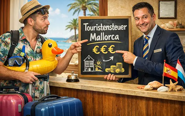 Touristensteuer Mallorca Ecotasa Preise pro Nacht und Person inklusive Mehrwertsteuer Übersicht