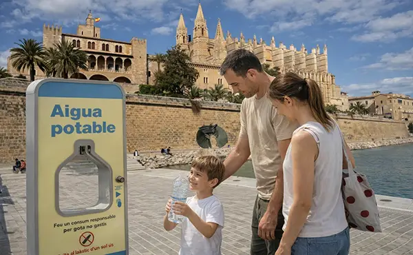 Trinkwasser Wasserspender Palma de Mallorca