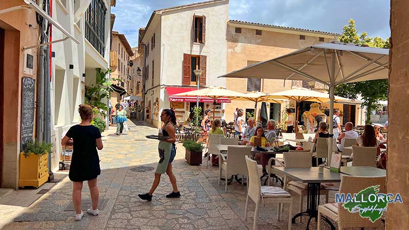 Die Gassen rund um den Plaça Major