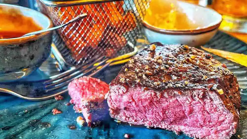 Steaks im Al Faro Beach Restaurant an der Playa de Palma